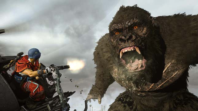 An image shows King Kong as he appears in Call of Duty. 